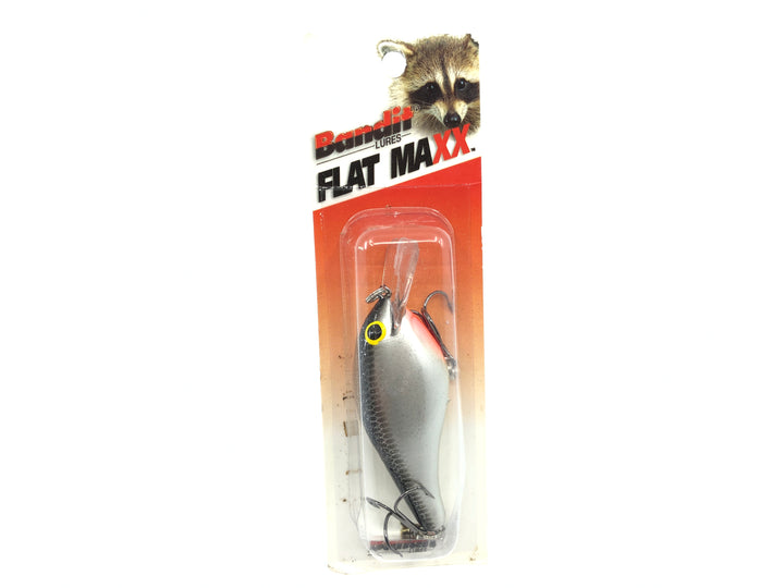 Bandit Flat Maxx Shallow Series FMS176 Silver Minnow Sparkle Color New on Card