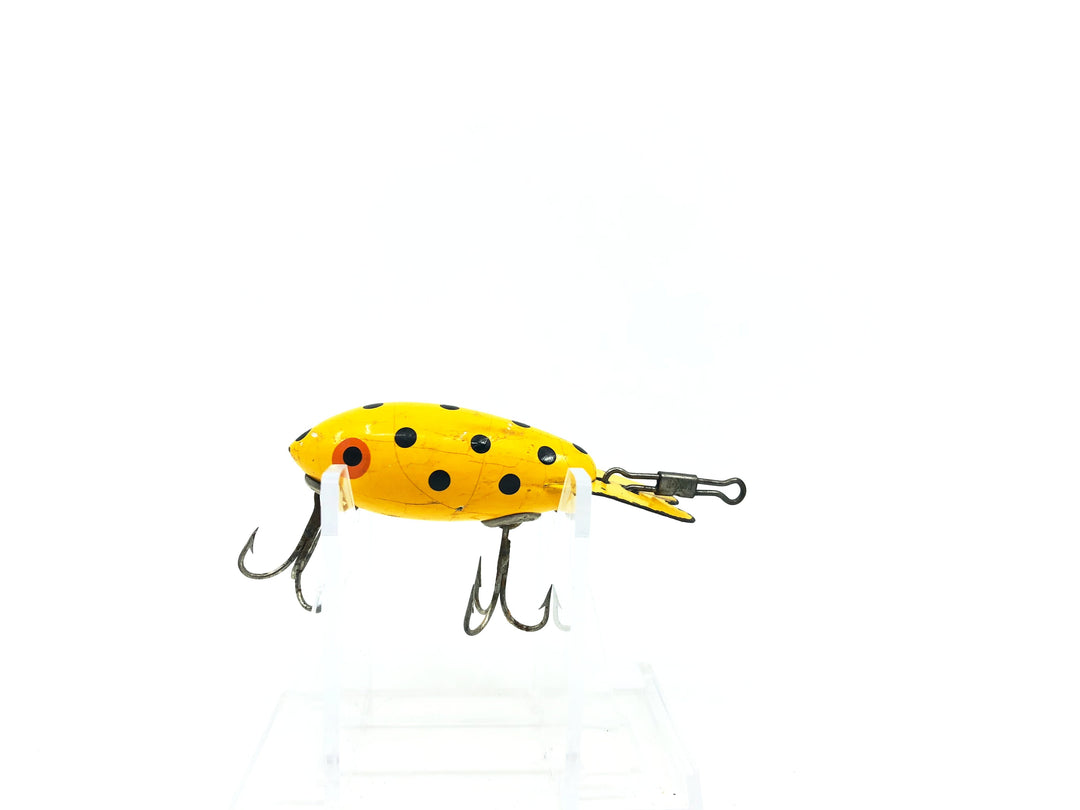 Wooden Bomber 200 Series 239 Yellow Black Dots Color