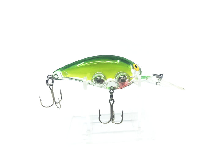 Unmarked Rattling Crainkbait Neon Green and Yellow Color