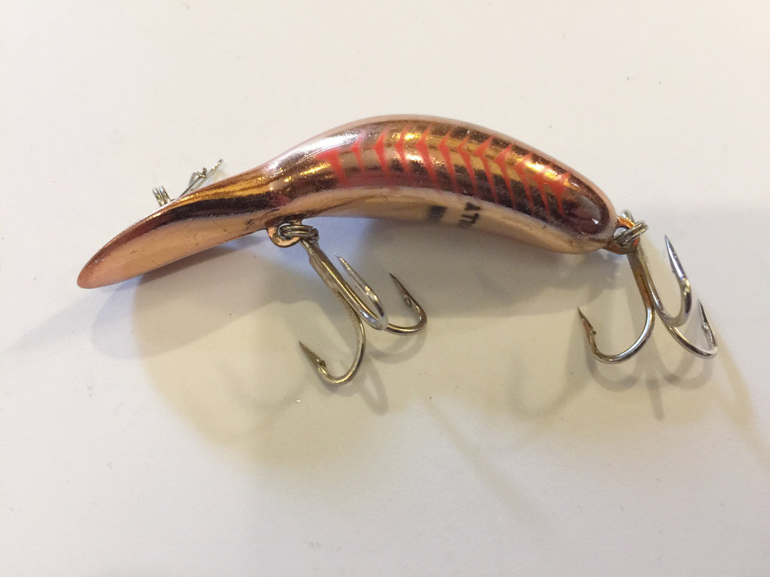 Heddon Tadpolly Clatter Orange Gold Stripes