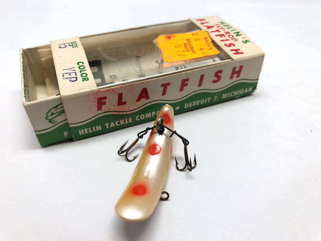 Helin Fly-Rod Flatfish F5 YEP Yellow Pearl Color New in Box