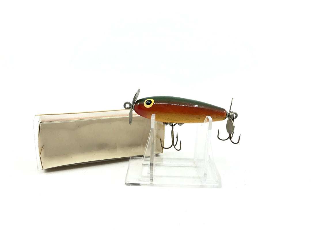 Wood-Line Lure Torpedo Bait, Rainbow Color, Wisconsin Bait