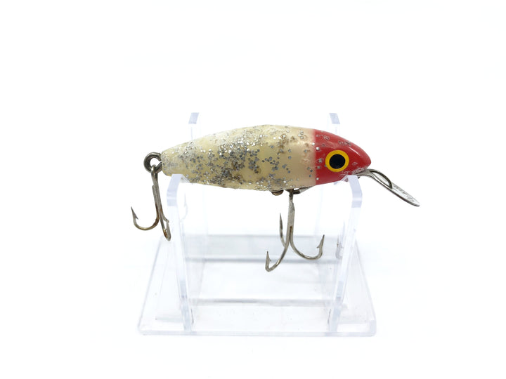 Cisco Kid Vintage Lure Red Head Glitter Color