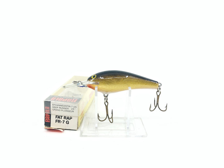 Rapala Fat Rap FR-7 G Gold Color with Box