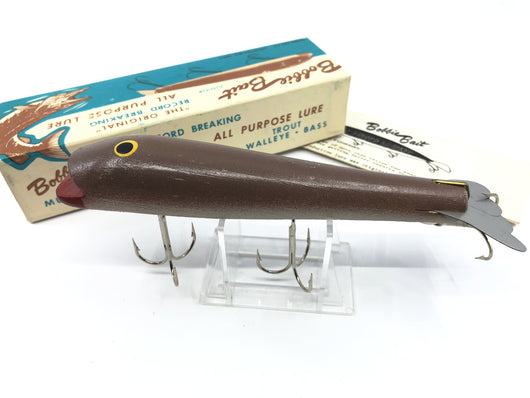 Bobbie Bait Junior Musky Lure New in Box Brown Color Vintage Lure – My ...