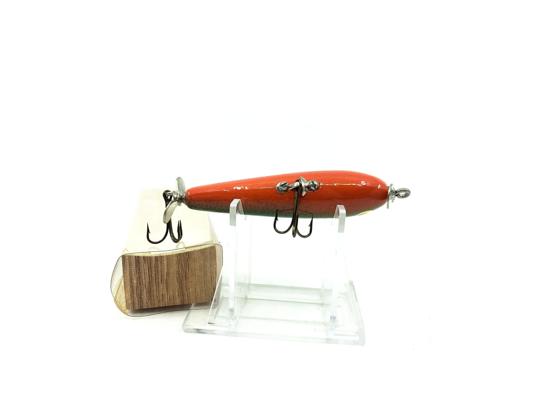 Wood-Line Lure Torpedo Bait, Perch Scale Color, Wisconsin Bait