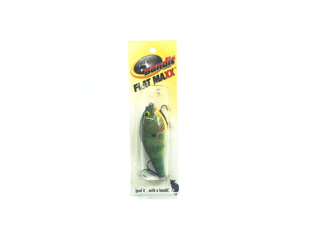 Bandit Flat Maxx Shallow Series CR Blue Gill FMS1B38 New on Card