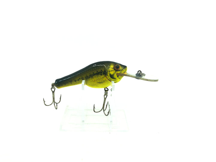 Bagley Small Fry Baby Bass on Chartreuse Color