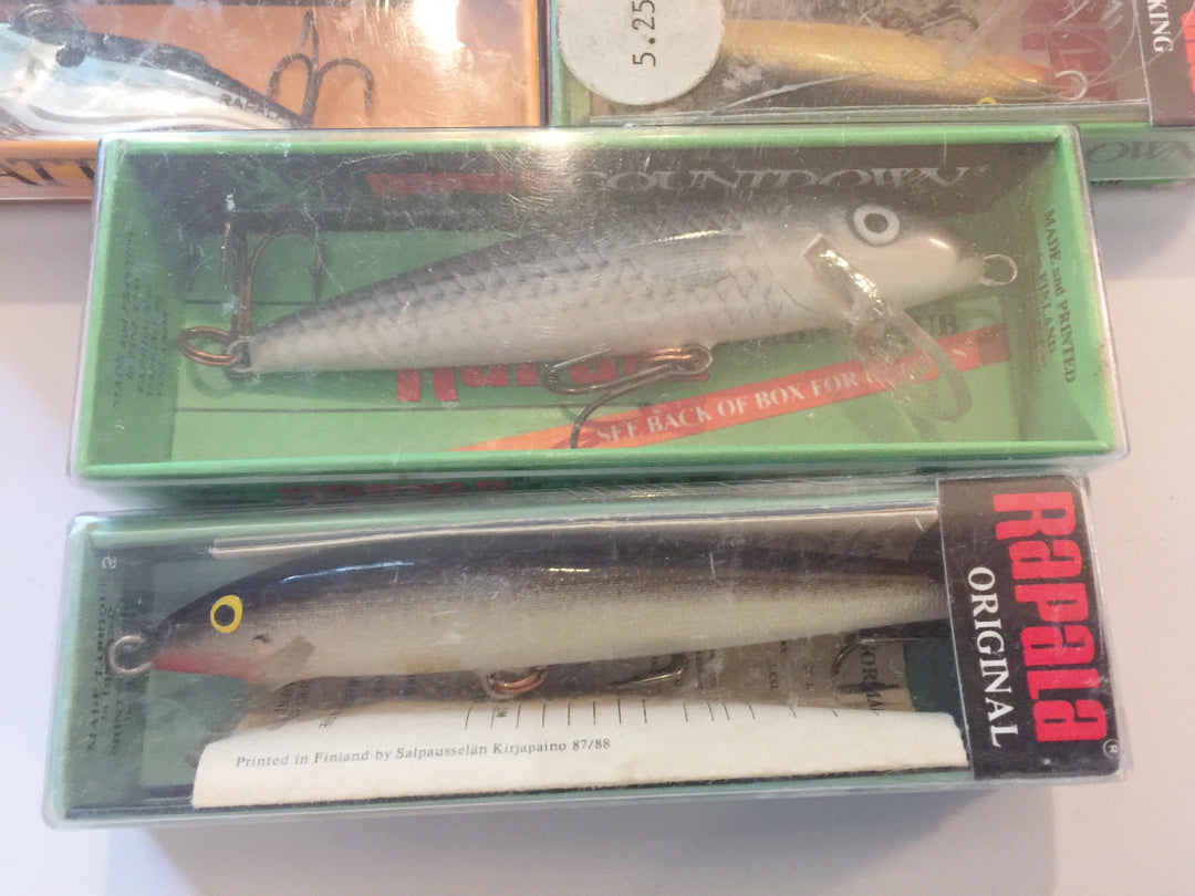 Rapala Lot of 8 Lures, One Price!