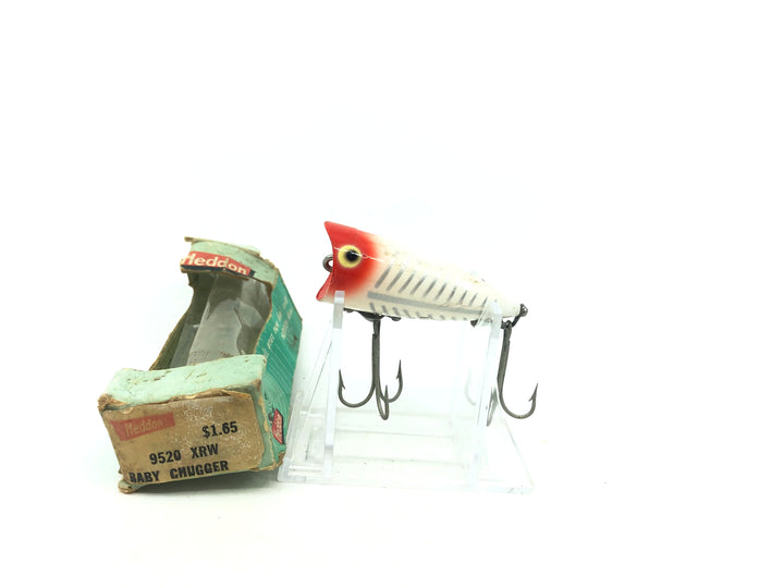 Heddon Chugger Jr XRW White Shore Minnow Color with Box