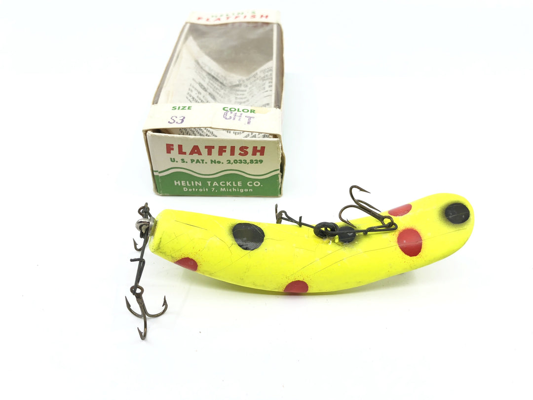 Helin Flatfish S3 CHT Chartreuse Color NIB